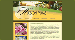 Desktop Screenshot of hudsonfarmssanger.com